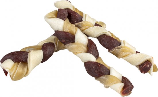 Duvo+ Twist 'n Roll Twisters Rund S 12,5 cm 50 stuks - Hond