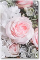 Bloemen boeket - Tuinposter 60x90 - Wanddecoratie - Bloemen