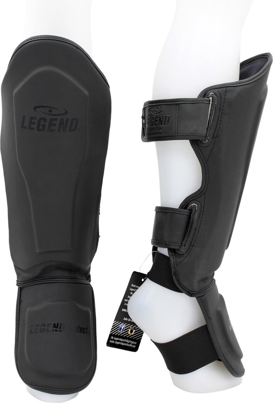 Legend Best Scheenbeschermers - Mat Zwart - S
