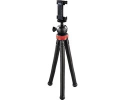 Trépied Hama "FlexPro" pour smartphone, GoPro et appareils photo, 27 cm, rouge