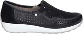 Ara Merano dames instapper - Blauw - Maat 41,5