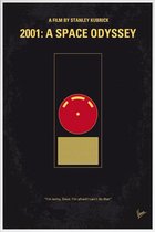 JUNIQE - Poster met kunststof lijst 2001 - A Space Odyssey -20x30