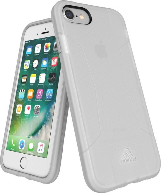 Forza Case Custodia Rinforzata Per IPhone 6/6S/7/8, Trasparente Con Bordo Grigio, Anti-caduta 1 Metro - 4