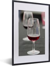 Fotolijst incl. Poster - Een prachtig glas met Port - 40x60 cm - Posterlijst