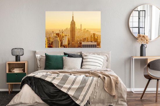 Lueur dorée sur New York 120x80 cm