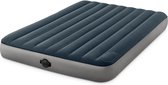 Intex Single-High luchtbed met batterijpomp - tweepersoons