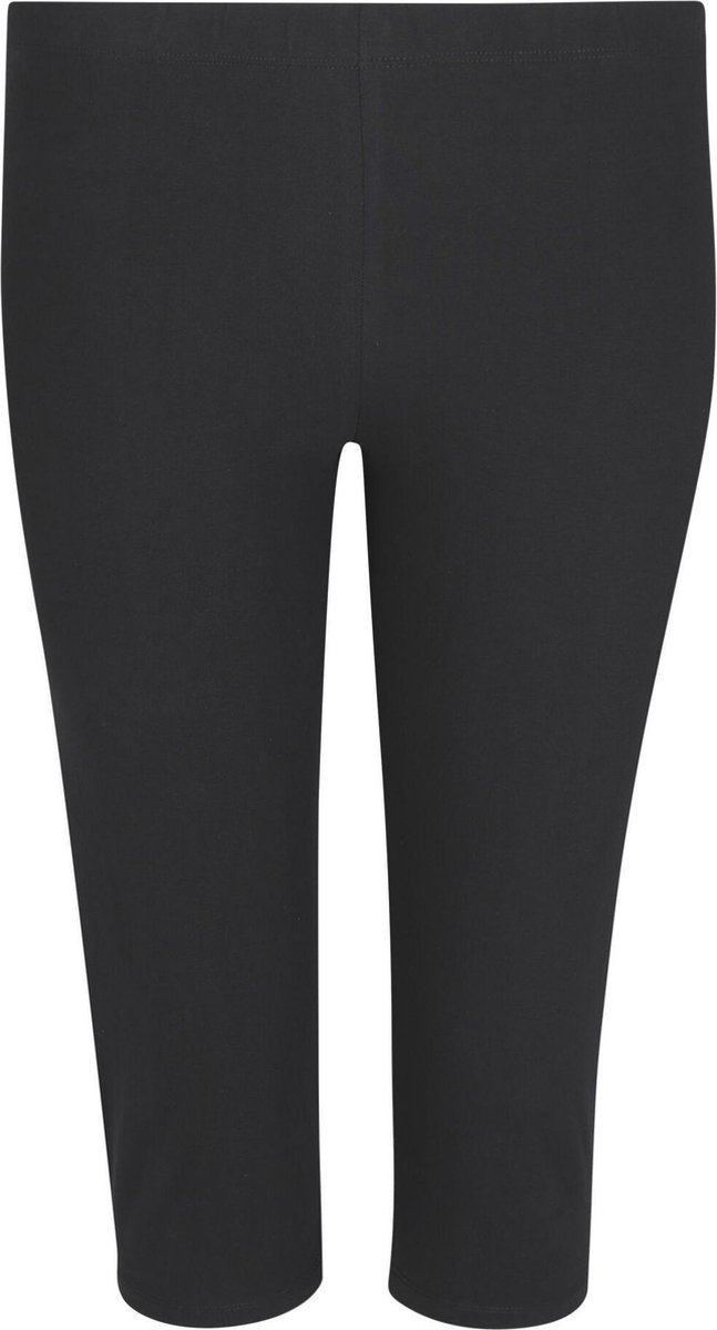 Knielange legging in biokatoen