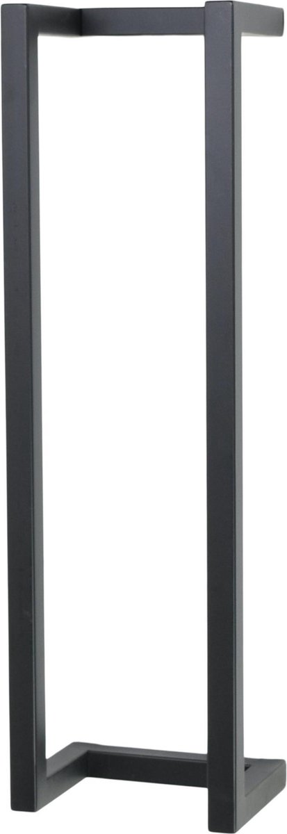 LOFT42 Wandhanddoekenrek Small - Zwart - Metaal - 67x20x15
