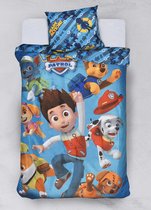 Paw Patrol Dekbedovertrek Jump in Circle - Eenpersoons - 140x200 cm - Multi