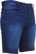 Brams Paris - Heren Korte Broek - Jeans - Stretch - Model Jordy -  Dark Blue