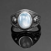 Zilveren ring Bohemian stone