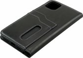 iPhone 11 Pro hoesje Leren bookcase met pasjeshouder -  iPhone 11 pro - Walletcase - leren iPhone 11 pro hoesje - iPhone 11 Pro hoesje met pasjeshouder
