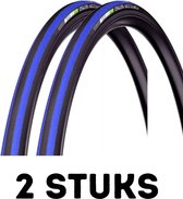 Fietsband - Buitenband - Set van 2 - Fortezza Senso AW 28x1.00 (25-622) blauw/zwart