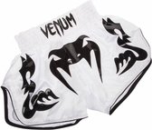 Venum Bangkok Inferno Muay Thai Shorts Wit XS = kids 8 / 10 jaar