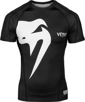 Venum Giant Rash Guards Black S/S Venum Compression Shirt maat XL