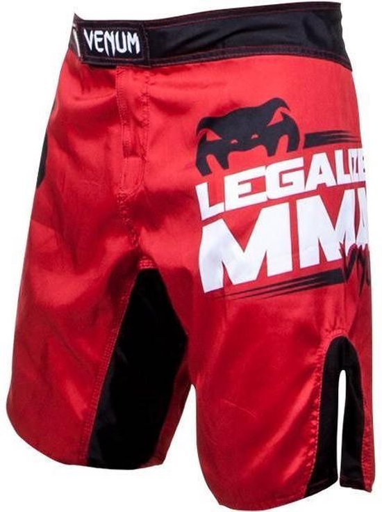 Venum Fightshorts Legalize MMA Red XS - Jeansmaat 30
