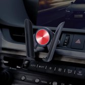 Universele Car Air Vent Mount telefoonhouder standaard, clipbreedte: 6-8.5cm, voor iPhone, Galaxy, Sony, Lenovo, HTC, Huawei en andere smartphones (rood)