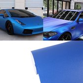 1.52 mx 0.5 m Grind Arenaceous Auto Sticker Pearl Frosted Knipperende Body Veranderende Kleur Film voor Auto Modificatie En Decoratie (Blauw)