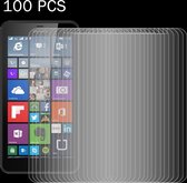 100 STKS voor Microsoft Lumia 640 XL 0.26mm 9H + Oppervlaktehardheid 2.5D Explosieveilige geharde glasfilm
