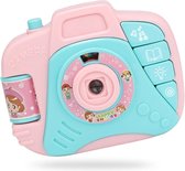 Kinderen cartoon projector gesimuleerde camera educatief speelgoed (roze)