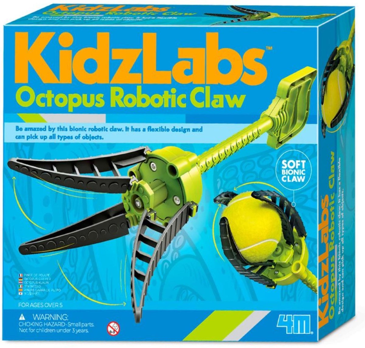 Experimenteerset - KidzLabs - Robotklauw - Octopus