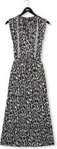 Dilan Dress - Black White Print