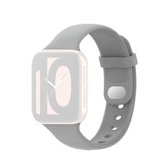 Voor OPPO horloge 41 mm Vervang siliconen band (grijs)