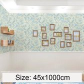 Morning Glory Creatieve 3D Steen Baksteen Decoratie Behang Stickers Slaapkamer Woonkamer Muur Waterdicht Behangrol, Afmeting: 45 x 1000cm