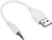 Hoge kwaliteit USB 2.0 male naar 3,5 mm jackkabel, lengte: 15 cm