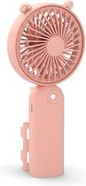 6022 Cartoon Spray Mini Ultrastille USB-student Handheld draagbare luchtbevochtiger en hydraterende ventilator (Lamb-Cherry Blossom Pink)