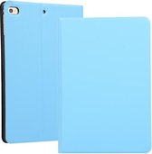 Elastic Force Leather TPU Horizontale Flip Leren Case voor iPad Mini 2019 & Mini 4, met houder (hemelsblauw)