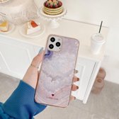 IMD Stars River Marble Pattern schokbestendige TPU beschermhoes voor iPhone 12 Pro Max (B2)