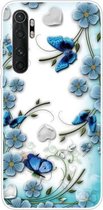 Voor Xiaomi Mi Note 10 Lite Shockproof Painted TPU beschermhoes (Chrysanthemum Butterfly)