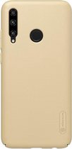 NILLKIN Frosted concave-convexe textuur pc-hoes voor Huawei Honor 20i / 10i (goud)