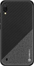 PINWUYO Honors Series schokbestendige pc + TPU beschermhoes voor Galaxy M10 (zwart)