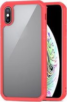 Voor iPhone X / XS iPAKY Star King-serie TPU + pc-beschermhoes (rood)