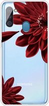 Voor Samsung Galaxy A11 schokbestendig geschilderd TPU beschermhoes (saffloer)