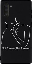 Voor Galaxy Note 10 Painted Pattern Soft TPU beschermhoes (afstand)
