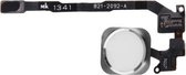 Home Button Flex-kabel voor iPhone 5S, geen ondersteuning voor vingerafdrukidentificatie (wit)