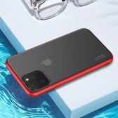 Voor iPhone 11 Pro X-level Beetle-serie All-inclusive pc + TPU-hoes (rood)