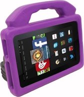 Voor Kindle Fire HD 7 schokbestendige EVA-duimstandaard tabletbehuizing (paars)