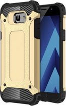 Voor Galaxy A5 (2017) / A520 Tough Armor TPU + PC combinatiebehuizing (goud)