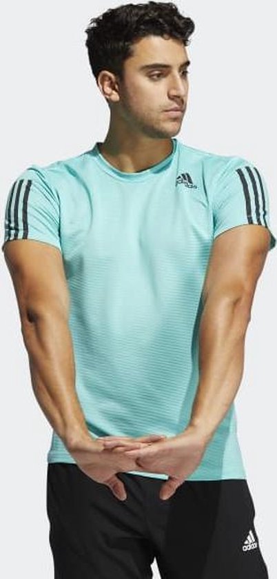 adidas Aero 3S Shirt Heren - Mannen - blauw - maat: XL - | bol.com