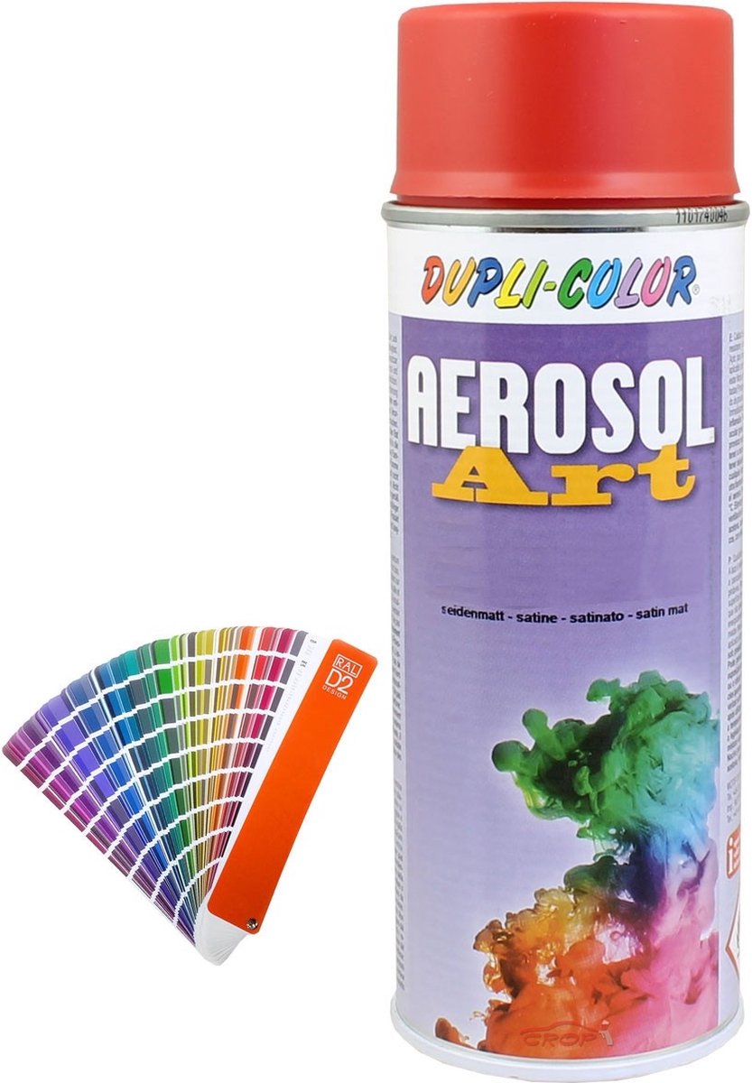 Dupli-Color Aerosol-Art 400ml spuitbus  ZG RAL 9007