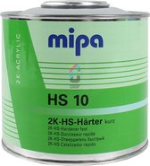 MIPA 2K Universele High Solid HS Verharder  - HS10 Kort - 0,5 liter
