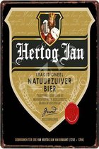 Retro Muur Decoratie uit Metaal Hertog Jan 20x30cm DU-8039