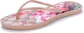 Stijlvolle en comfortabele slijtvaste antislip Boheemse slippers voor dames (kleur: kaki, maat: 38)