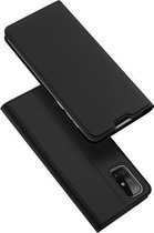 Voor Samsung Galaxy M31s DUX DUCIS Skin Pro Series Horizontale Flip PU + TPU lederen tas, met houder en kaartsleuven (zwart)