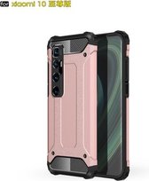 Voor Xiaomi Mi 10 Ultra Magic Armor TPU + pc combinatiebehuizing (roségoud)