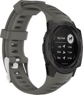 iMoshion Siliconen Smartwatch Bandje voor de Garmin Instinct - Grijs